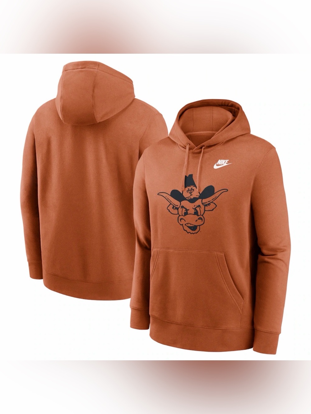 Nike Texas Longhorns Legacy Logo Hoodie Size L